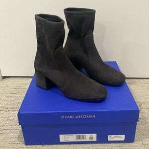 Stuart Weitzman sleek 60 sock booties
